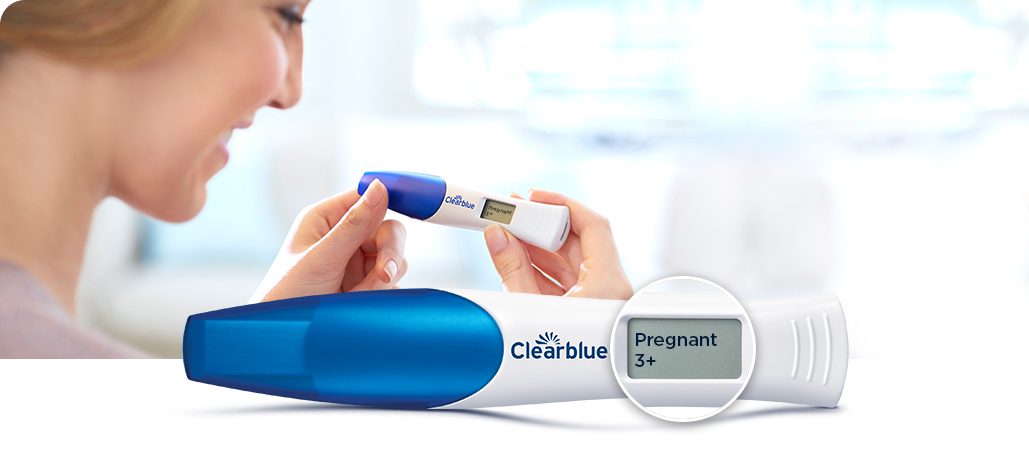 Ujian Kehamilan Clearblue DIGITAL dengan Indikator Penghamilan